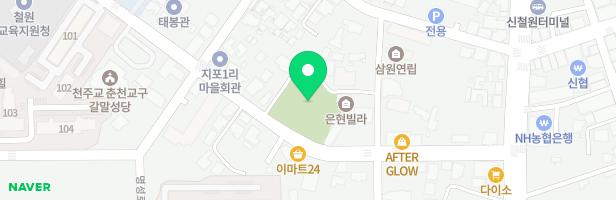 지포공원 어린이놀이시설 지도 이미지