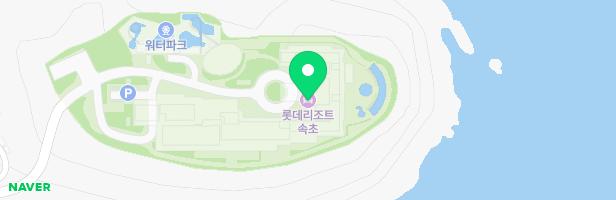 라라키즈어드벤처 속초 지도 이미지