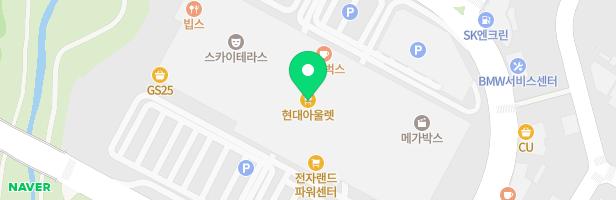 현대 프리미엄 아울렛 대전점 챔피언 1250 지도 이미지
