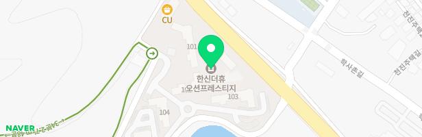 고성천진한신더휴 어린이놀이터 지도 이미지