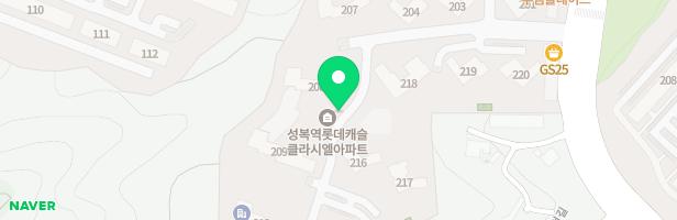 성복역롯데캐슬 클라시엘 어린이놀이터2 지도 이미지