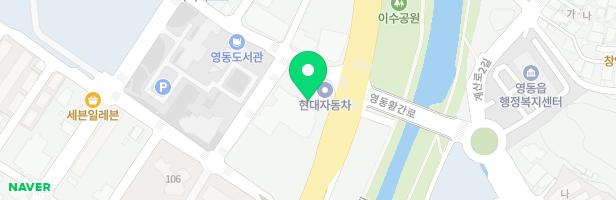 영동유치원 놀이터2 지도 이미지