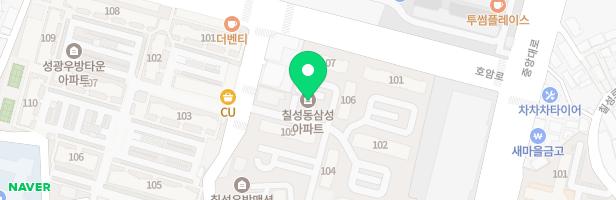 혜송유치원 놀이시설 지도 이미지