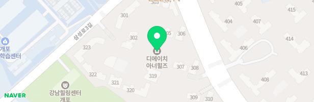 디에이치 아너힐즈 실내놀이시설 지도 이미지