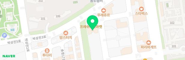 참뼈감자탕 송정점 지도 이미지