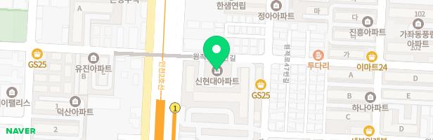 가좌신현대아파트 놀이터 지도 이미지