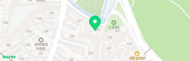 현대아파트 201동 놀이터 지도 이미지