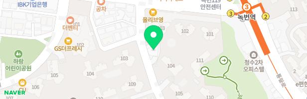 힐스테이트 녹번역 103동 어린이놀이터 지도 이미지