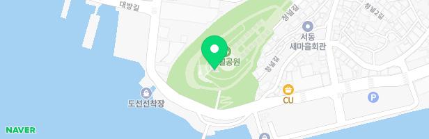 청널공원 어린이놀이시설 지도 이미지