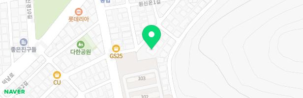 온산교회 실내 키즈룸 지도 이미지