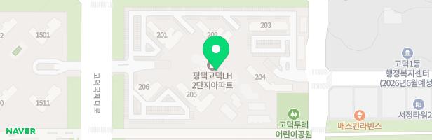 고덕LH 르 플로랑 어린이놀이시설(284동 앞) 지도 이미지