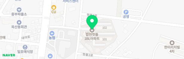 합천핫들LH아파트 어린이놀이터-1 지도 이미지
