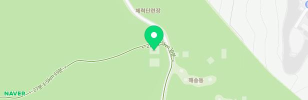 거제 자연휴양림 숲속놀이터 지도 이미지