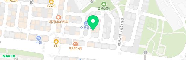 꽃돼지삼형제 명지점 지도 이미지