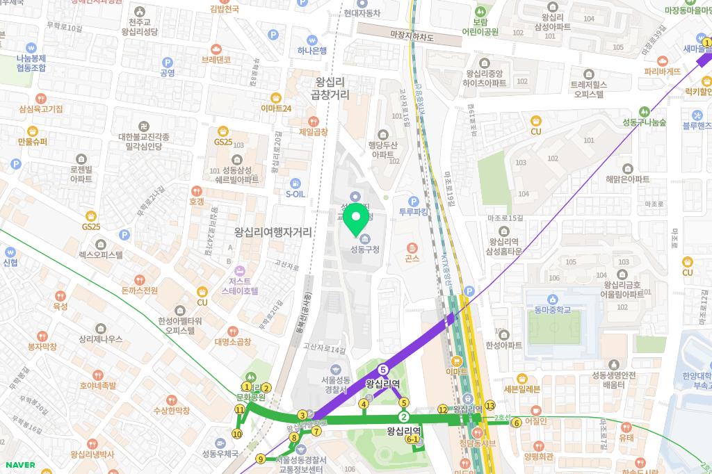 도담도담 꿈 놀이터 지도 이미지