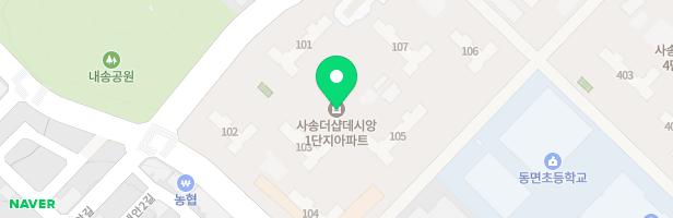 사송더샵데시앙 1단지아파트 어린이놀이터1(103동 앞) 지도 이미지
