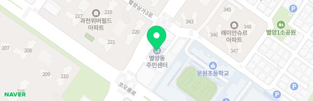과천자이 어린이놀이터2(613동 앞) 지도 이미지