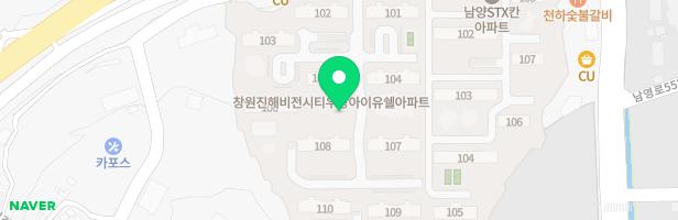 창원진해우방아이유쉘-물결놀이터 지도 이미지