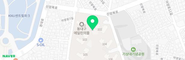 동대구 에일린의 뜰 어린이놀이터1 (102동 앞) 지도 이미지