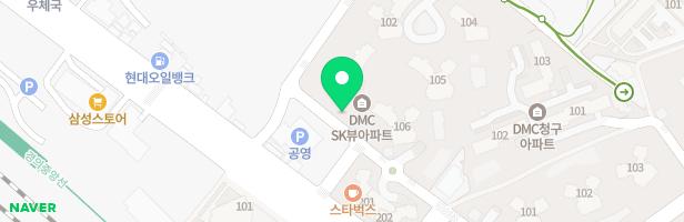 DMC SK VIEW 104동 어린이놀이터 지도 이미지