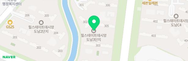 힐스테이트 데시앙 도남 3단지 어린이놀이터2(304동) 지도 이미지