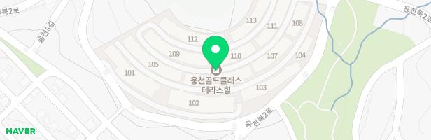 웅천골드클래스테라스힐 어린이놀이터1(112동~113동 사이) 지도 이미지