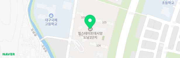 힐스테이트데시앙 도남1단지 아파트 유아놀이터(어린이집앞) 지도 이미지