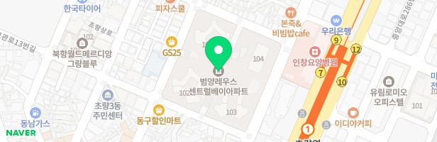 범양레우스 센트럴베이 실내 어린이놀이시설 (103동) 지도 이미지