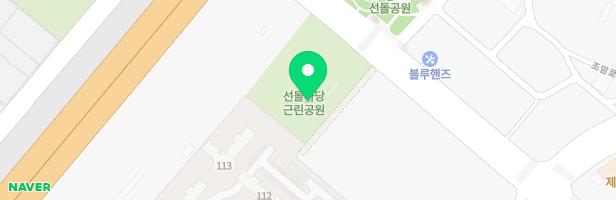 선돌마당근린공원 어린이놀이터 지도 이미지