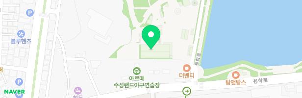 수성랜드 데굴데굴 실내놀이시설 지도 이미지