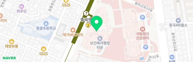 광진구육아종합지원센터(꾸미팡팡놀이터) 지도 이미지
