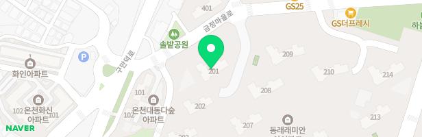 동래래미안아이파크 1단지 어린이 놀이터-2 (104동앞) 지도 이미지