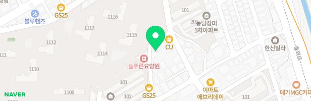 탑석센트럴자이 1109동 앞 어린이놀이터 5번 지도 이미지