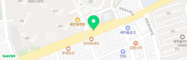 동일스위트리버스카이어린이집옆유아놀이터 지도 이미지