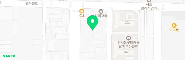 풍년화로 지도 이미지