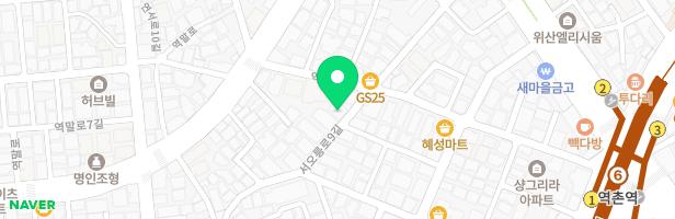 구립 은빛나래 어린이집 지도 이미지
