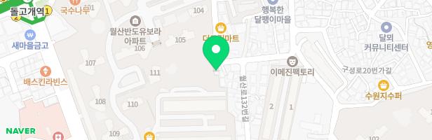 달뫼달팽이 어린이공원 놀이시설 지도 이미지