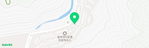 염포산 타운하우스 숲속의 더유엘 205동 4호옆 어린이놀이터 지도 이미지