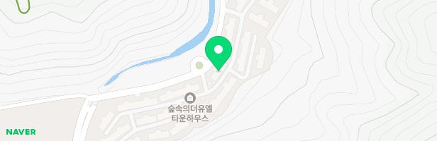 염포산 타운하우스 숲속의 더유엘 206동 뒤 어린이놀이터 지도 이미지