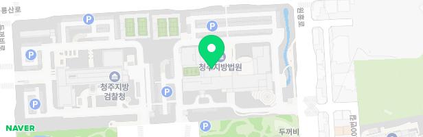 청주지방법원 어린이집(실외놀이터) 지도 이미지