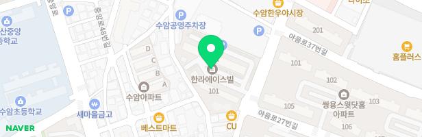수암한라에이스빌 놀이터 지도 이미지