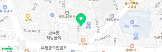 숲속어린이집 놀이시설 지도 이미지