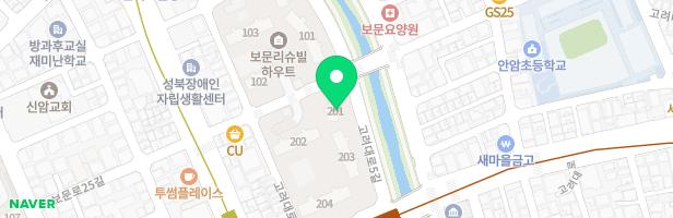 보문리슈빌하우트 어린이놀이터1(202동-204동 사이) 지도 이미지