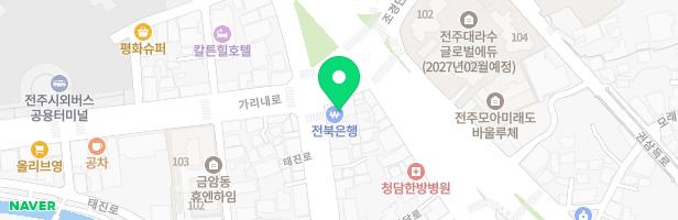 전북은행 직장어린이집 지도 이미지