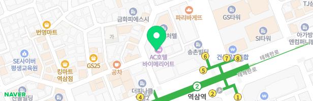 리틀챔피언+ AC호텔 강남점 지도 이미지