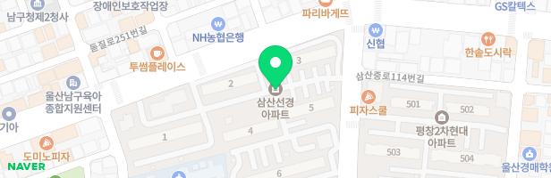 삼산선경아파트 어린이놀이시설 지도 이미지