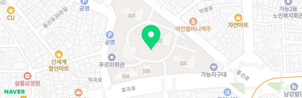꿈에그린푸르미어린이집 실내놀이시설 지도 이미지