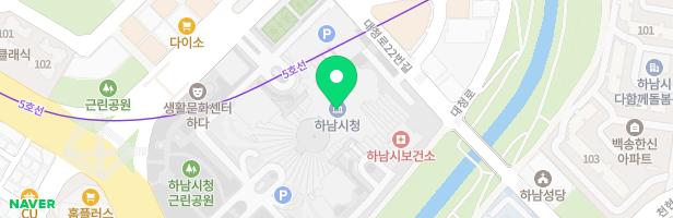 하남시청 직장어린이집 지도 이미지