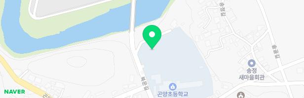 곤양초등학교 생태놀이터 지도 이미지