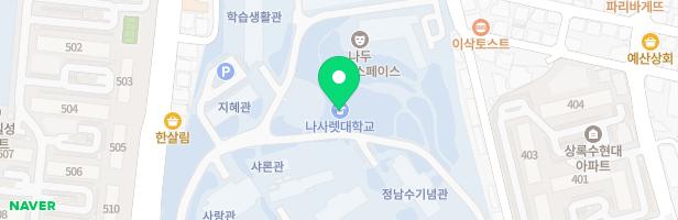 나사렛새꿈학교 실내놀이시설 지도 이미지
